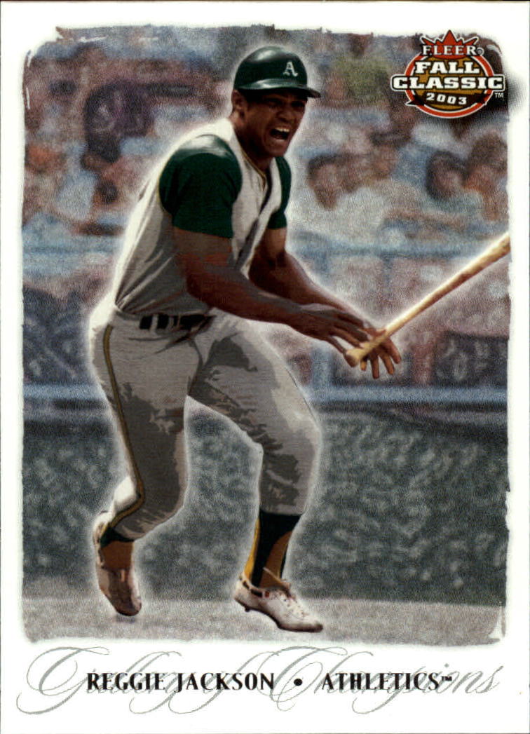 2003 Fleer Fall Classics #71A Reggie Jackson A's GC