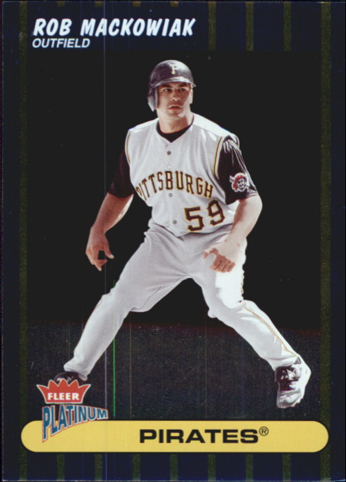 2003 Fleer Platinum Finish #9 Rob Mackowiak
