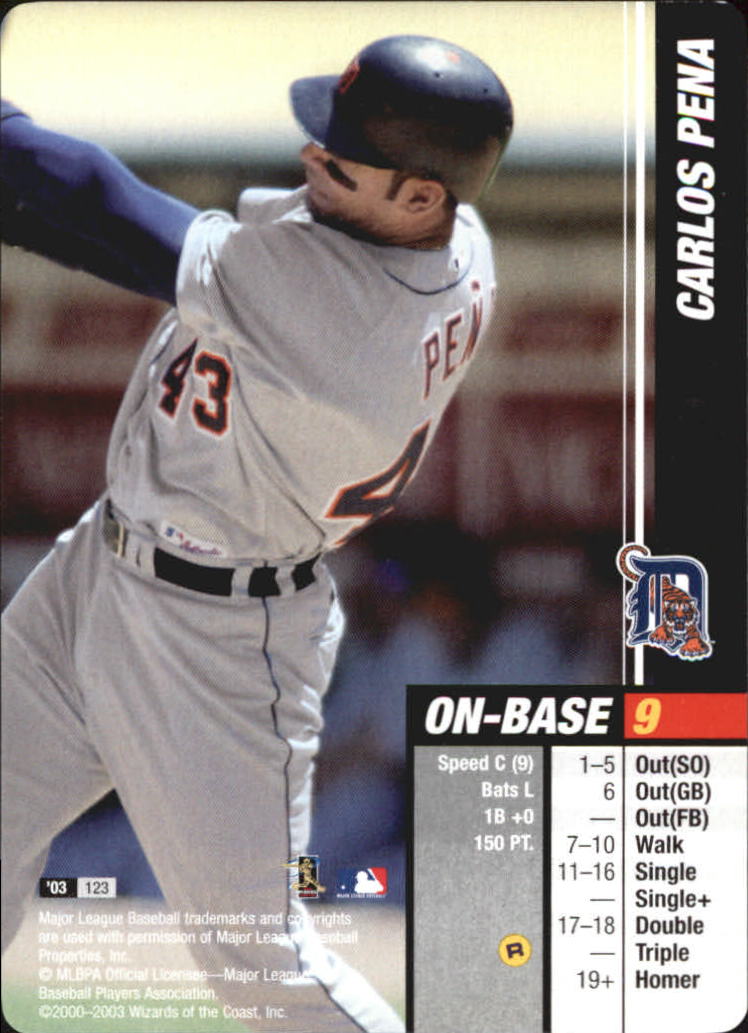 2003 MLB Showdown #123 Carlos Pena