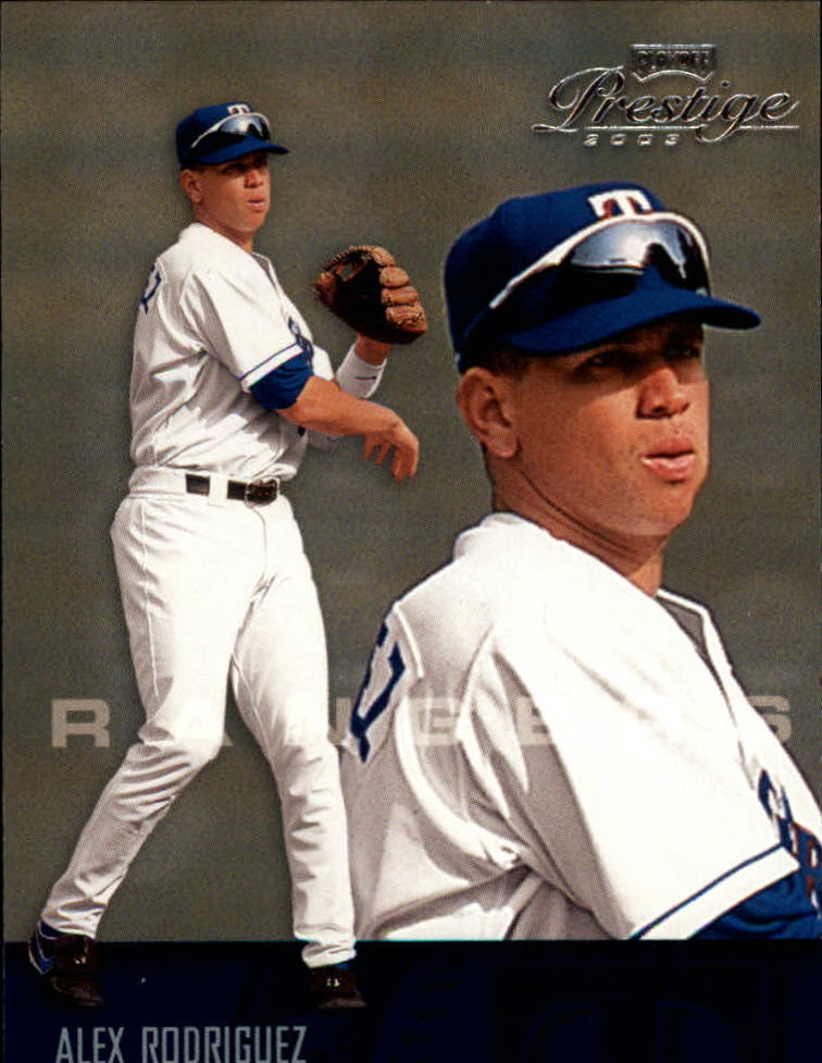 ALEX RODRIGUEZ 2003 Playoff Prestige Baseball Card #78 Texas Rangers