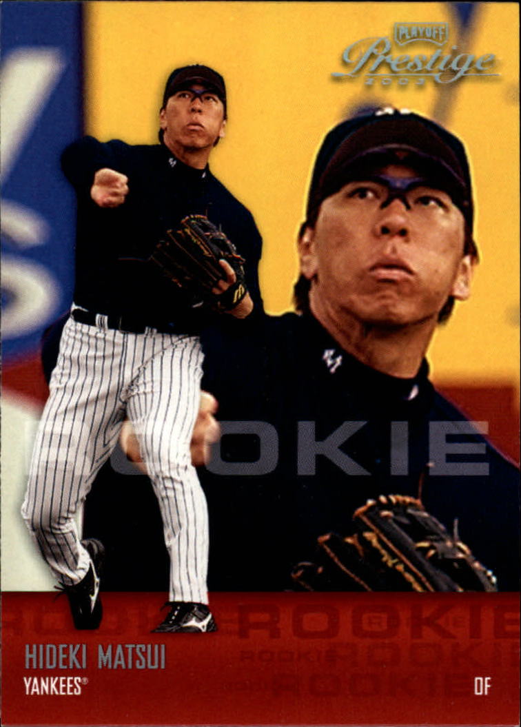 2003 Playoff Prestige #197 Hideki Matsui ROO RC