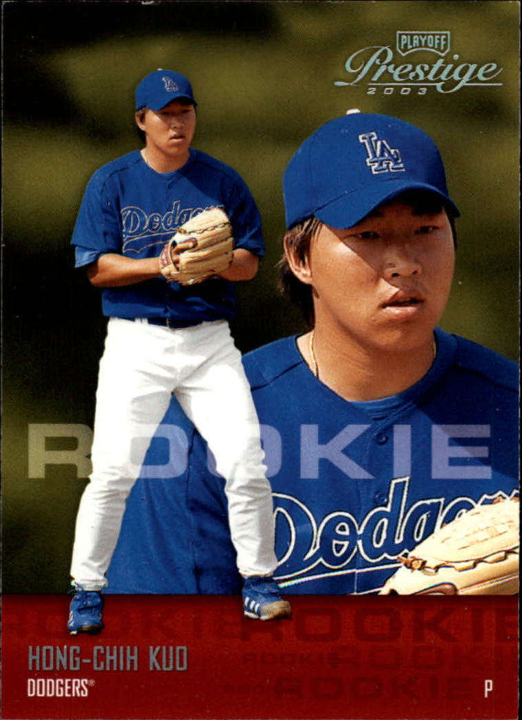 2003 Playoff Prestige #205 Hong-Chih Kuo ROO RC