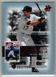 2003 SP Authentic Superstar Flashback #SF24 Todd Helton