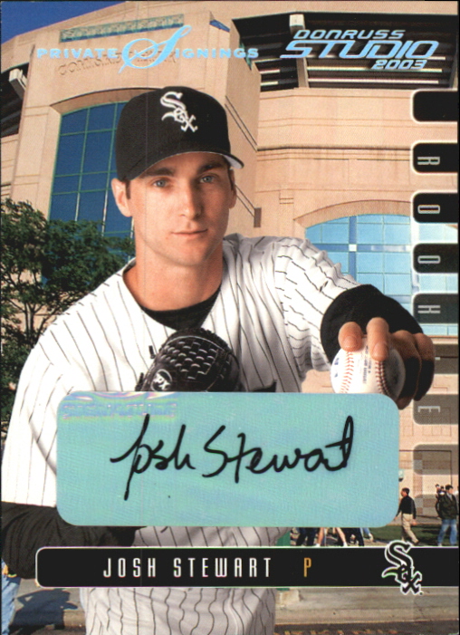 2003 Studio Private Signings #24 Josh Stewart/200