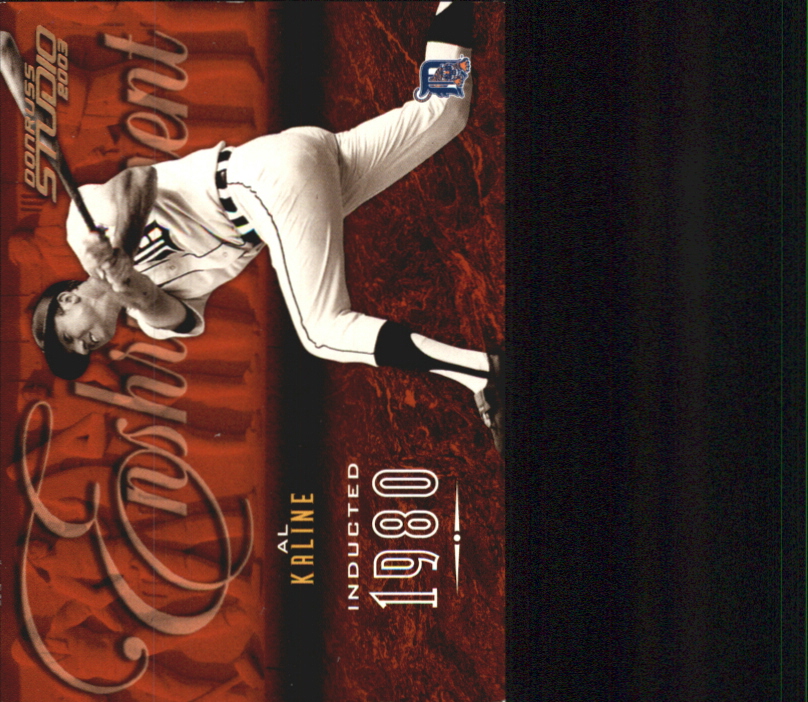 2003 Studio Enshrinement Proofs #39 Al Kaline