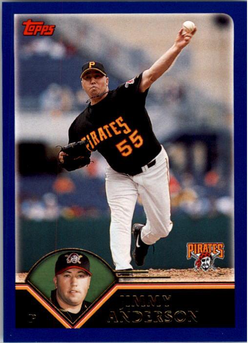 2003 Topps #78 Jimmy Anderson