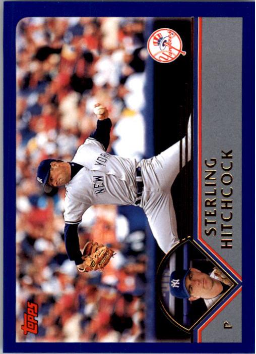 2003 Topps #430 Sterling Hitchcock