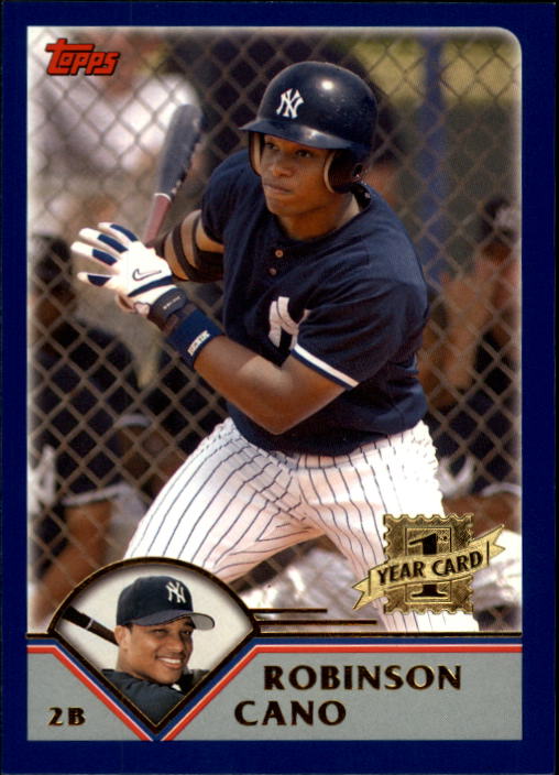 2003 Topps Traded #T200 Robinson Cano FY RC