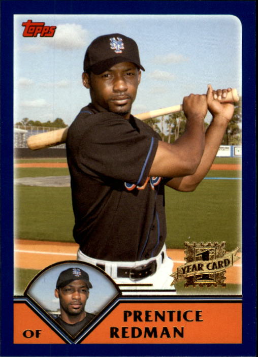 2003 Topps Traded #T256 Prentice Redman FY RC