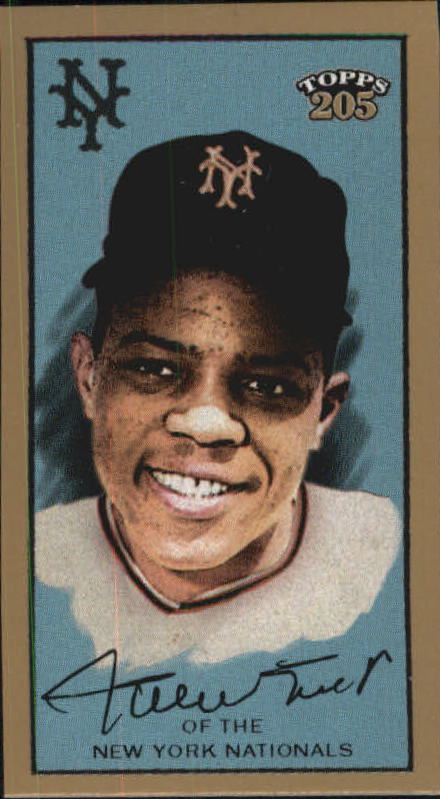 2003 Topps 205 Polar Bear Exclusive Pose #316 Willie Mays EP