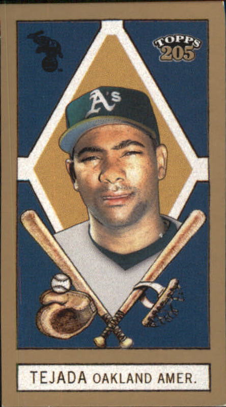2003 Topps 205 Sovereign #18A Miguel Tejada Blue