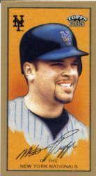 2003 Topps 205 Sovereign Green #12A Mike Piazza Orange