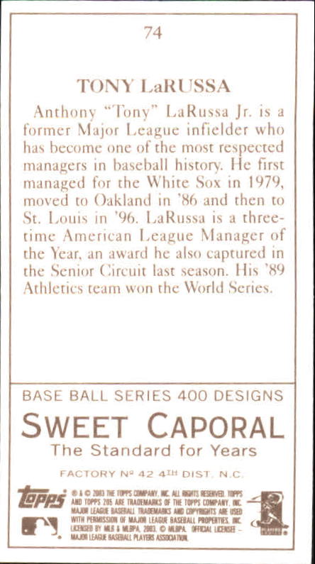 A1585- 2003 Topps 205 BB Verschiedene Einsatz Karten -du Pick- 15 + Kostenlose - Bild 27 von 55