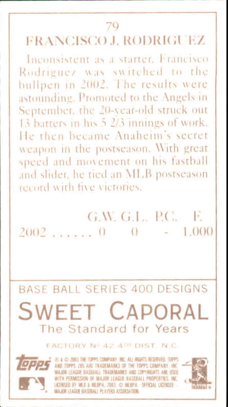 A1585- 2003 Topps 205 BB Verschiedene Einsatz Karten -du Pick- 15 + Kostenlose - Bild 31 von 55