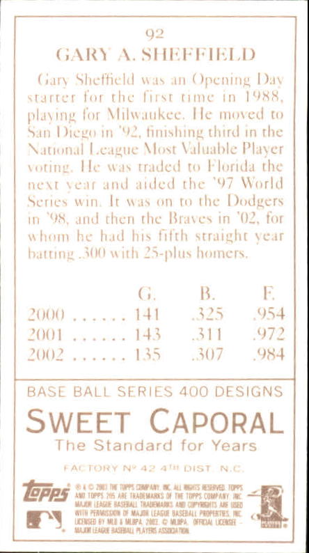 A1585- 2003 Topps 205 BB Verschiedene Einsatz Karten -du Pick- 15 + Kostenlose - Bild 43 von 55