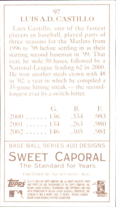 A1585- 2003 Topps 205 BB Verschiedene Einsatz Karten -du Pick- 15 + Kostenlose - Bild 45 von 55