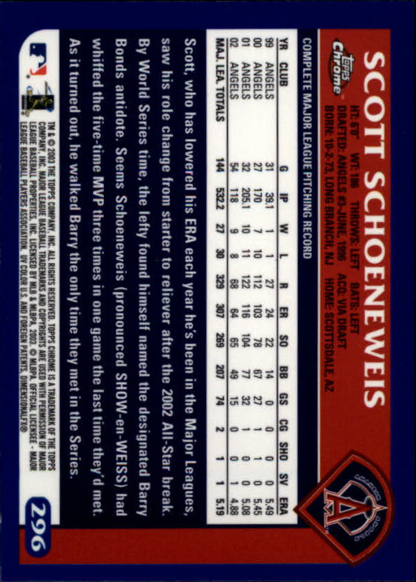 A6090- 2003 Topps Chrome BB Cards 251-440 +Inserts -You Pick- 15+ FREE US SHIP - Picture 73 of 297