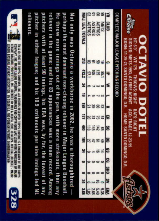 A6090- 2003 Topps Chrome BB Cards 251-440 +Inserts -You Pick- 15+ FREE US SHIP - Picture 117 of 297