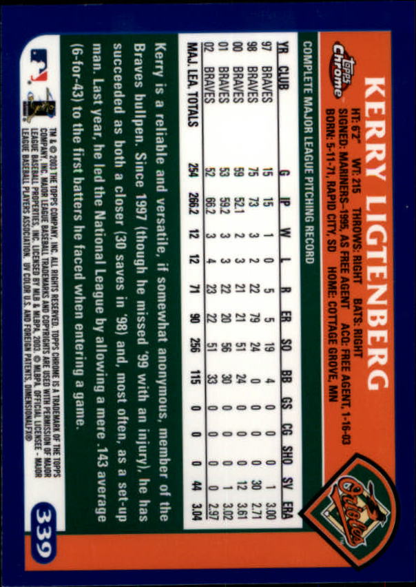 A6090- 2003 Topps Chrome BB Cards 251-440 +Inserts -You Pick- 15+ FREE US SHIP - Picture 135 of 297