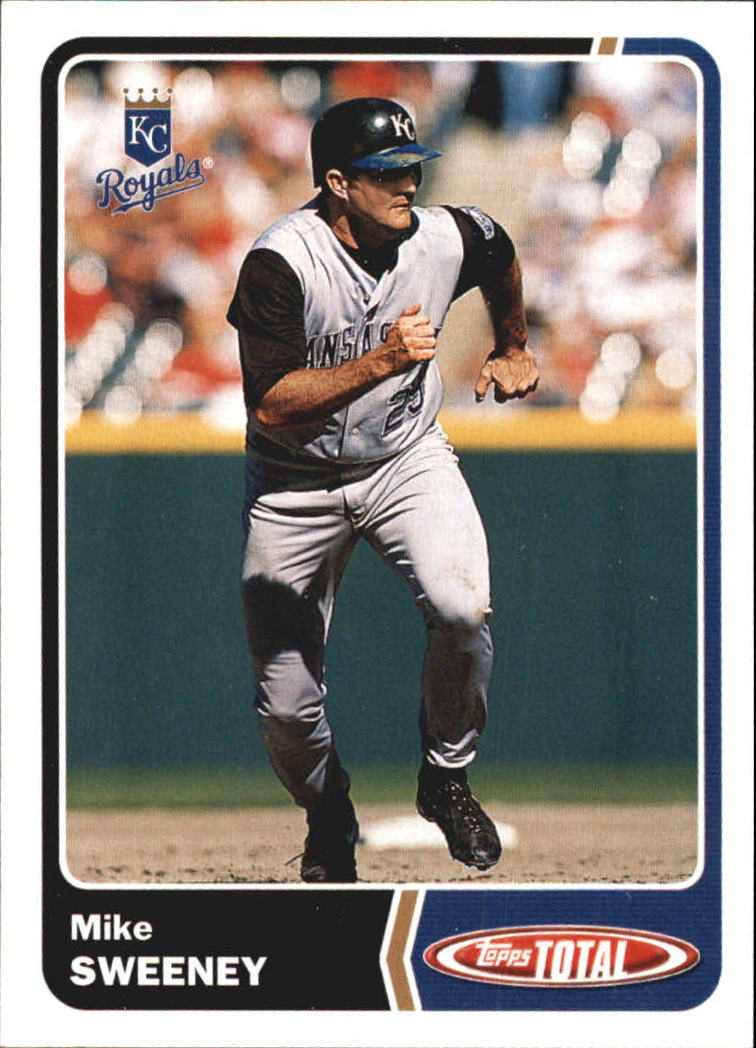 2003 Topps Total Team Checklists #14 Mike Sweeney