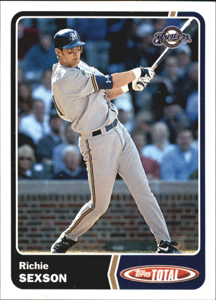 2003 Topps Total Team Checklists #16 Richie Sexson