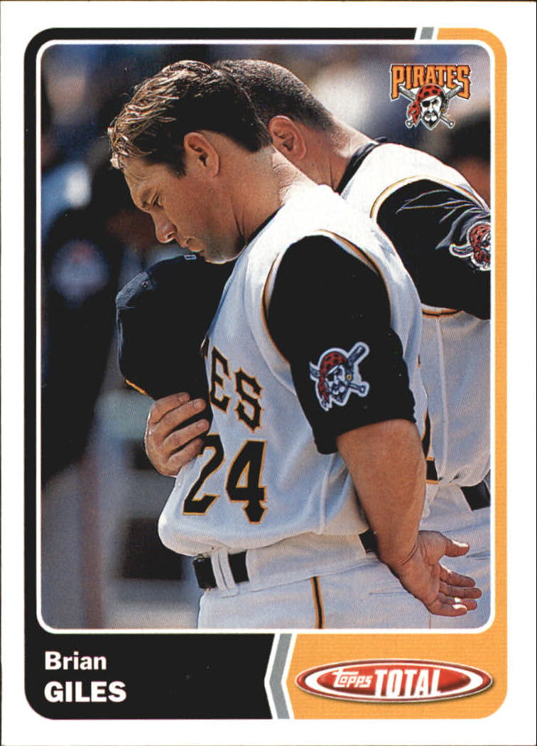 2003 Topps Total Team Checklists #23 Brian Giles