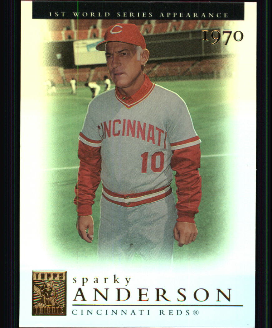 2003 Topps Tribute World Series #64 Sparky Anderson 70