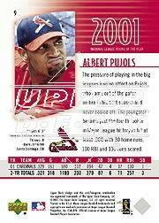 2003 UD Authentics #9 Albert Pujols back image