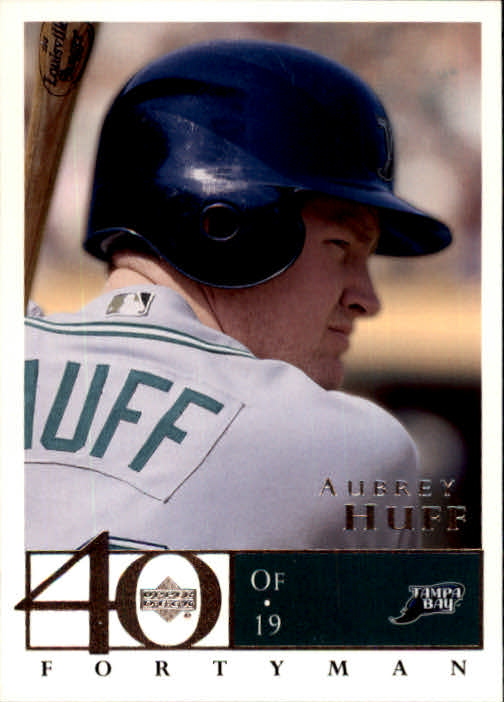 2003 Upper Deck 40-Man #84 Aubrey Huff