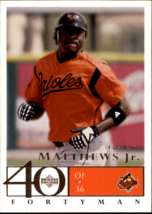 2003 Upper Deck 40-Man Baseball Card Pick (Base) 1-287 - Bild 270 von 501