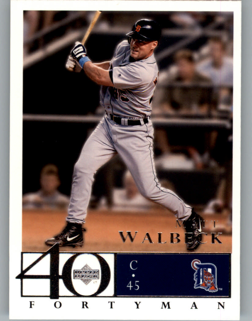 2003 Upper Deck 40-Man Baseball Card Pick (Base) 1-287 - Bild 476 von 501
