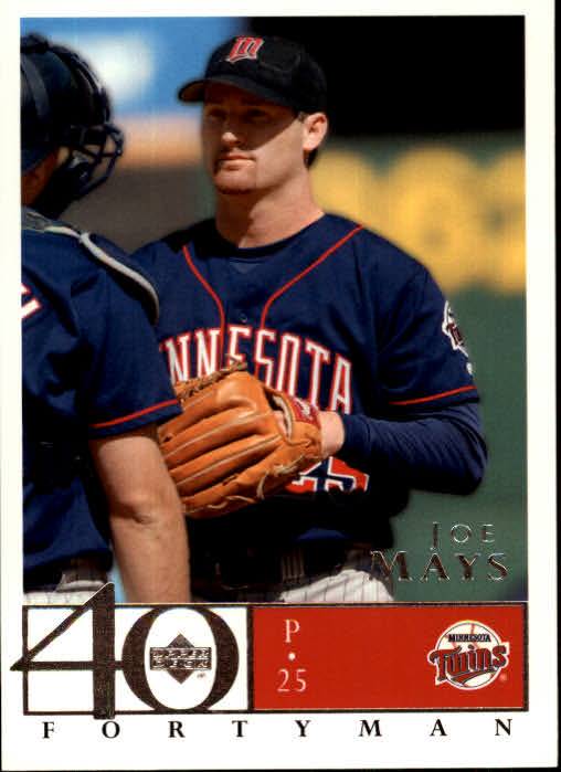 2003 Upper Deck 40-Man Baseball Card Pick (Base) 1-287 - Bild 496 von 501