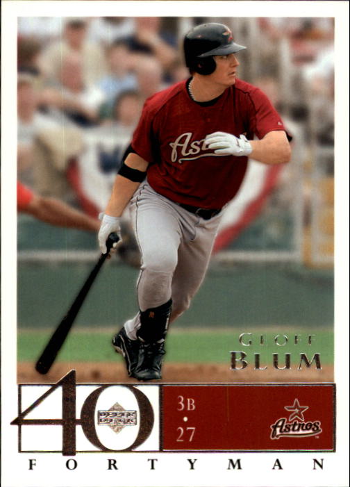 2003 Upper Deck 40-Man Baseball Card Pick (Base) 288-574 - Picture 134 of 501