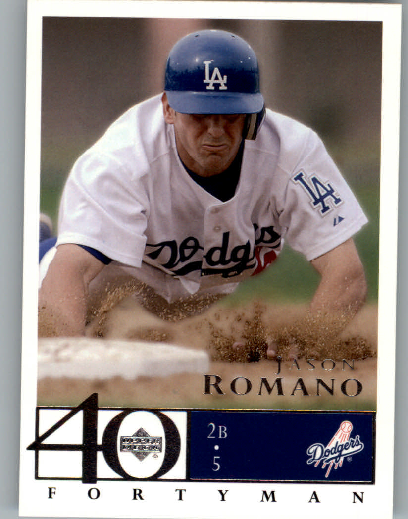 2003 Upper Deck 40-Man Baseball Card Pick (Base) 288-574 - Picture 390 of 501