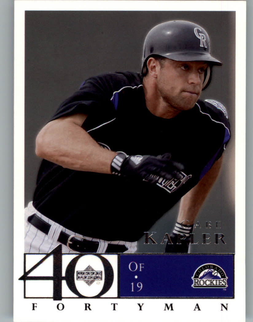 2003 Upper Deck 40-Man Baseball Card Pick (Base) 575-844 - Picture 316 of 501