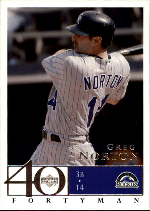2003 Upper Deck 40-Man Baseball Card Pick (Base) 575-844 - Picture 322 of 501