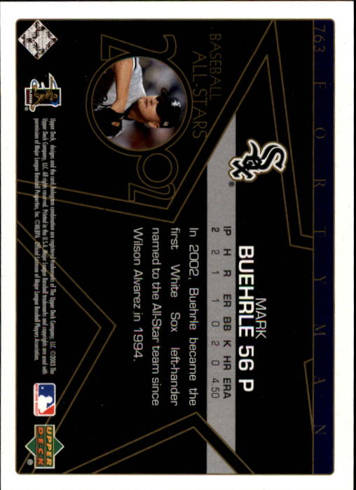 2003 Upper Deck 40-Man Baseball Card Pick (Base) 575-844 - Picture 339 of 501