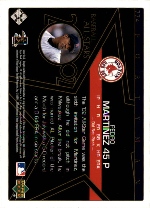 2003 Upper Deck 40-Man Baseball Card Pick (Base) 575-844 - Picture 361 of 501
