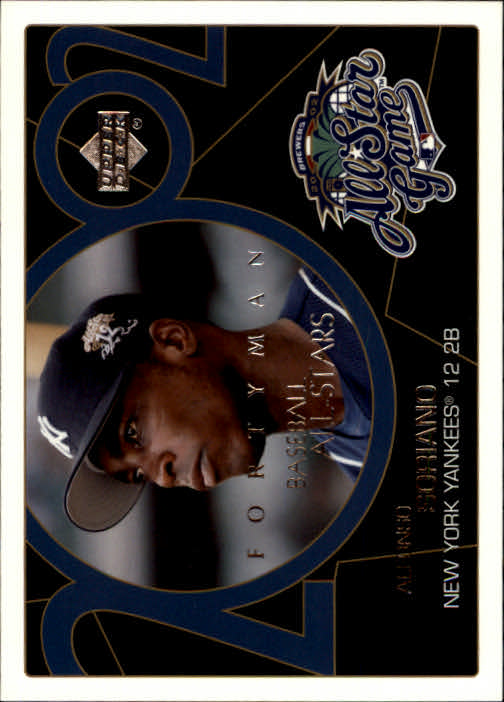 2003 Upper Deck 40-Man #781 Alfonso Soriano AS