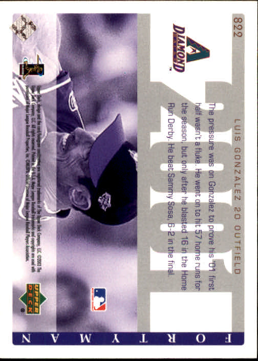 2003 Upper Deck 40-Man Baseball Card Pick (Base) 575-844 - Picture 457 of 501