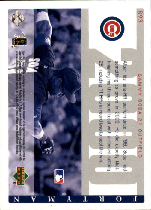 2003 Upper Deck 40-Man Baseball Card Pick (Base) 575-844 - Picture 459 of 501