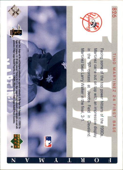 2003 Upper Deck 40-Man Baseball Card Pick (Base) 575-844 - Picture 465 of 501