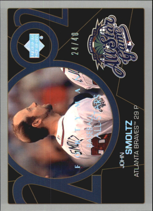 2003 Upper Deck 40-Man Rainbow #815 John Smoltz AS