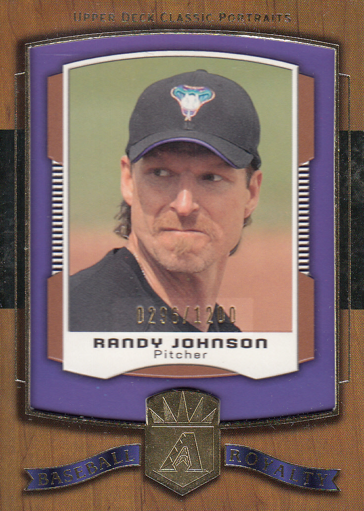 2003 Upper Deck Classic Portraits #225 Randy Johnson BBR