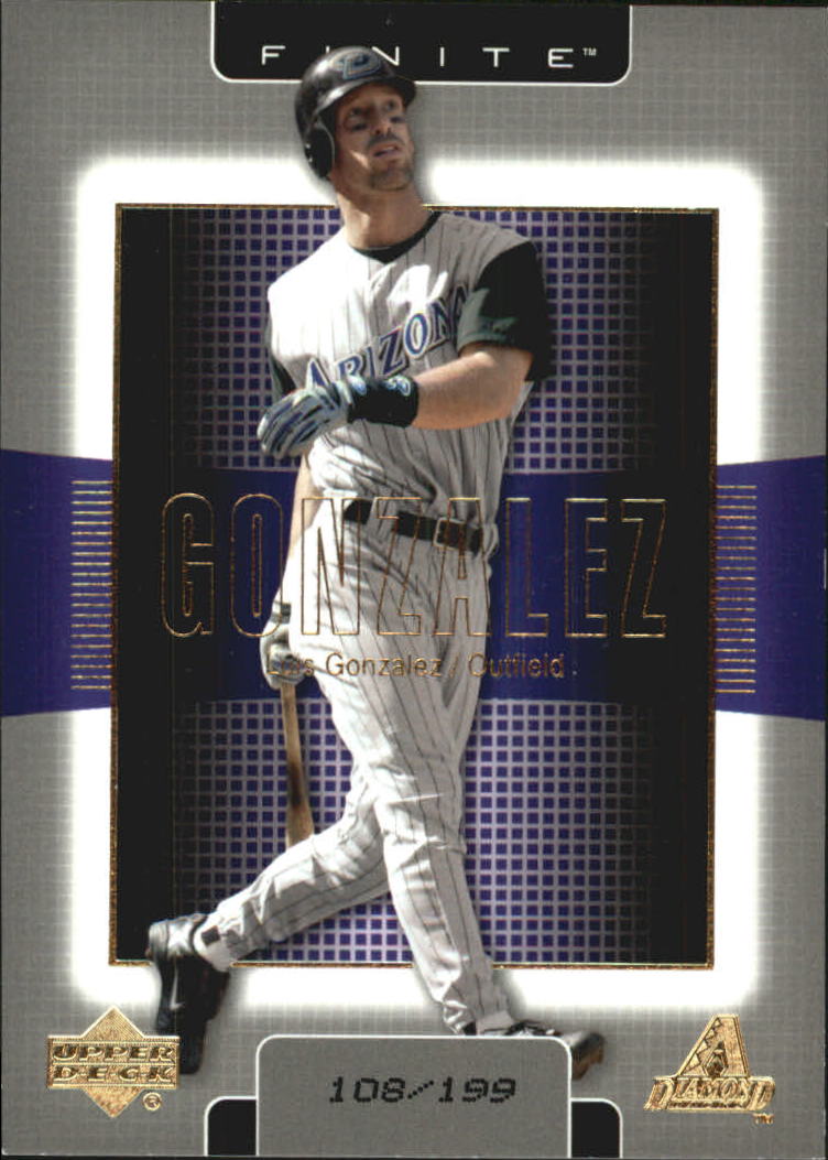 2003 Upper Deck Finite Gold #5 Luis Gonzalez
