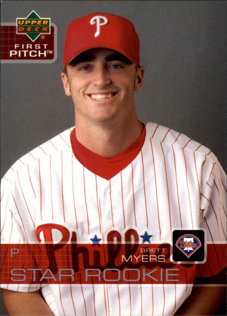 2003 Upper Deck First Pitch #22 Brett Myers SR