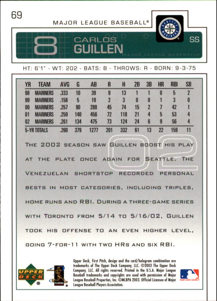 2003 Upper Deck First Pitch - #106 Randall Simon