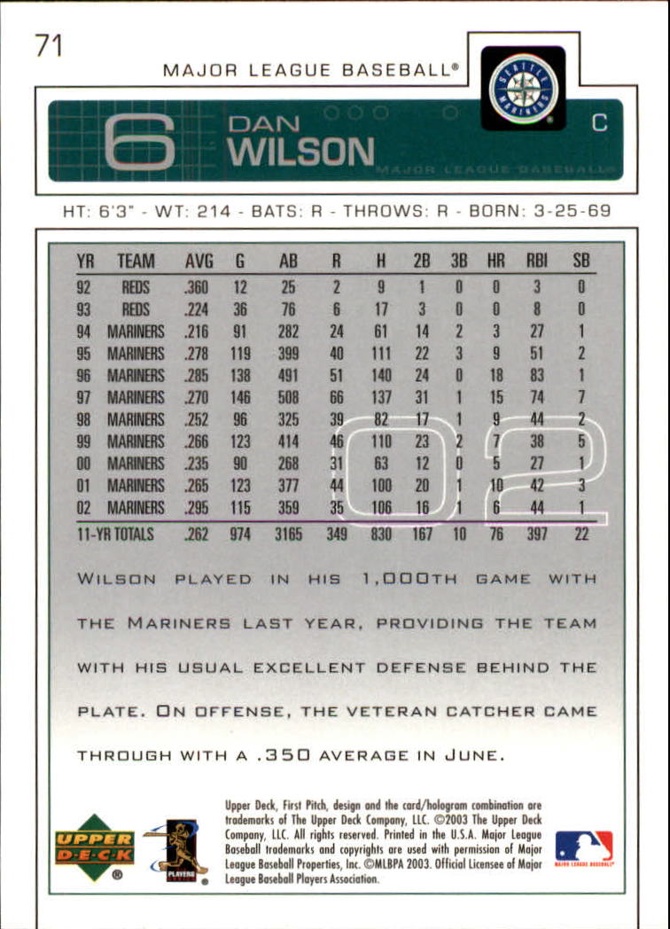 2003 Upper Deck First Pitch - #106 Randall Simon