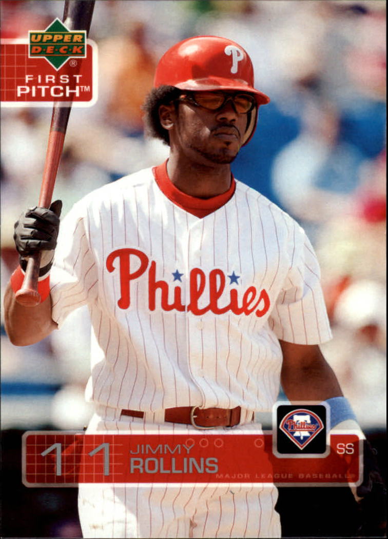 Jimmy Rollins 2003 Topps Baseball - #3 - Philadelphia Phillies