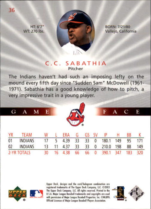 B1338- 2003 Upper Deck Game Face BB 1-217 +Inserts -You Pick- 15+ FREE US SHIP - Picture 53 of 171